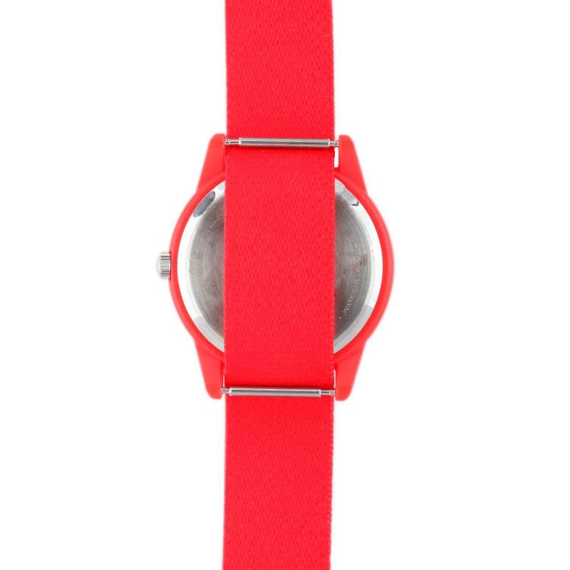 Girls&#39; Disney Minnie Mouse Face Plastic Watch - Red, 5 of 7