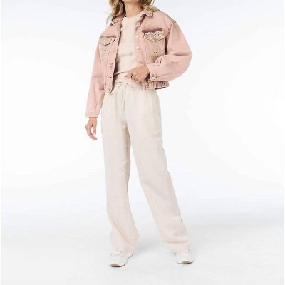 Women's Trousers Wide Leg Crush Pant - ESQUALO