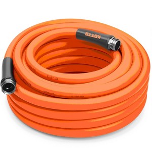 KOTTO Heavy Duty Garden Hose, 5/8" High Flow, Lightweight, Leak-Proof, Flexible Water Hose for Outdoors - 1 of 4