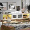 Bestier 80 Inch Modern TV Stand for Living Room - 2 of 4