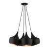 Livex Lighting Waldorf 4 - Light Pendant in  Black - 2 of 4