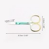 Unique Bargains Women 2.0A Scissors Eyebrow Trimmer Scissors 1 Pc - 2 of 3