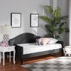 Full Milligan Upholstered Wood Daybed - Baxton Studio - 2 of 4