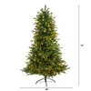 Nearly Natural 6' Pre-lit Montreal Spruce Artificial Christmas Tree Warm White LED Lights - 2 of 4