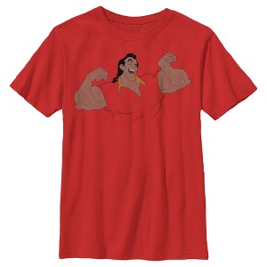 Boy's Beauty and the Beast Distressed Gaston Flex T-Shirt - 1 of 4