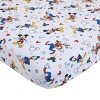 Disney Mickey Mouse Blue, Gray, Red, and White, Donald Duck, and Goofy Having Fun 4 Piece Toddler Bed Set - 3 of 4