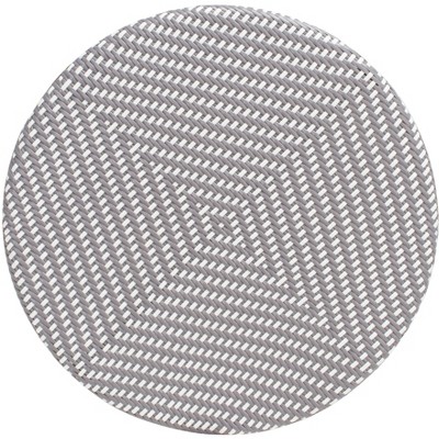 Kylie Grey and White Rattan Bistro Table