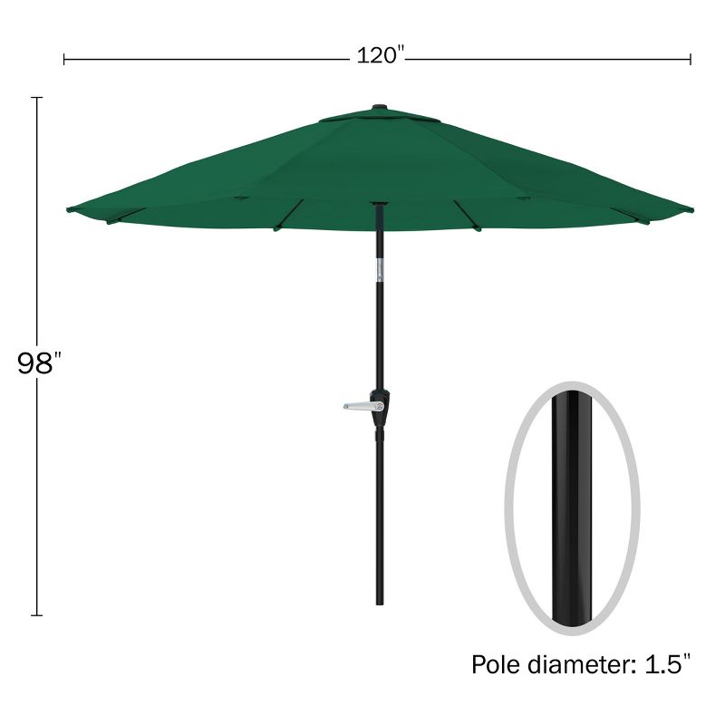 Nature Spring 10' Patio Umbrella, 5 of 8