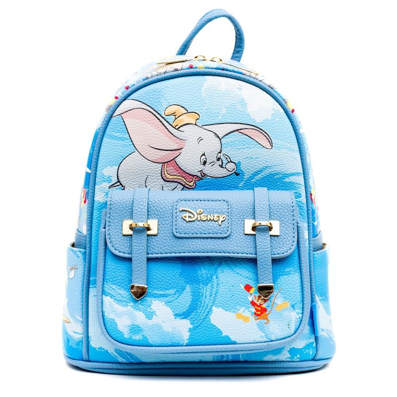 WondaPop Disney Dumbo 11" Vegan Leather Fashion Mini Backpack, 1 of 7