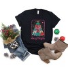 Merry & Bright Bow Tree - Women's Short Sleeve Graphic T-Shirt - 2 of 4