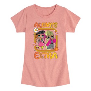 Girls' - LOL Surprise! - Always Extra Fitted Short Sleeve Graphic T-Shirt - 1 of 4