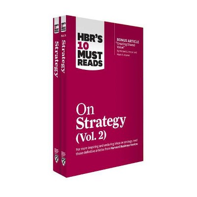 Hbr's 10 Must Reads on Strategy 2-Volume Collection - (HBR's 10 Must Reads) by  Harvard Business Review (Mixed Media Product)