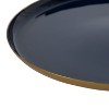 Kate and Laurel Neila Tray, 2 Piece, Navy Blue and Gold - 3 of 4