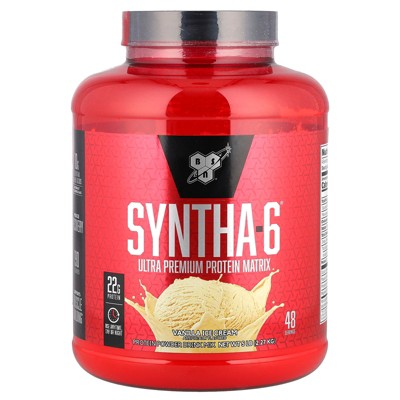BSN Syntha-6®, Ultra Premium Protein Matrix, Vanilla Ice Cream, 5 lb (2.27 kg)
