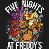 Seven Times Six Five Nights At Freddy's Shirt Boy's Chica Foxy Bonnie Short Sleeve Tee Black - 2 of 3