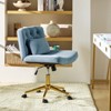 Nigel Modern Flannel Office Chair with Tilt and Adjustable Height Mecha|HULALA HOME - 3 of 4