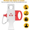 Kitcheniva Portable Door Lock Home Security Anti Theft 2 Pcs - 3 of 4
