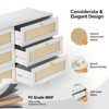 Karl Home 6-Drawer White Particle Board 47.24in. W Chest of Drawer - 3 of 4