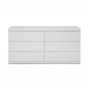 white ikea malm 6 drawer dresser HomeRoots 63