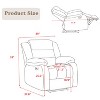 Power Recliner Chair, Recliner for Adults, Upholstered Soft Fabric Reclining Sofa Chair for Living Room - 2 of 4