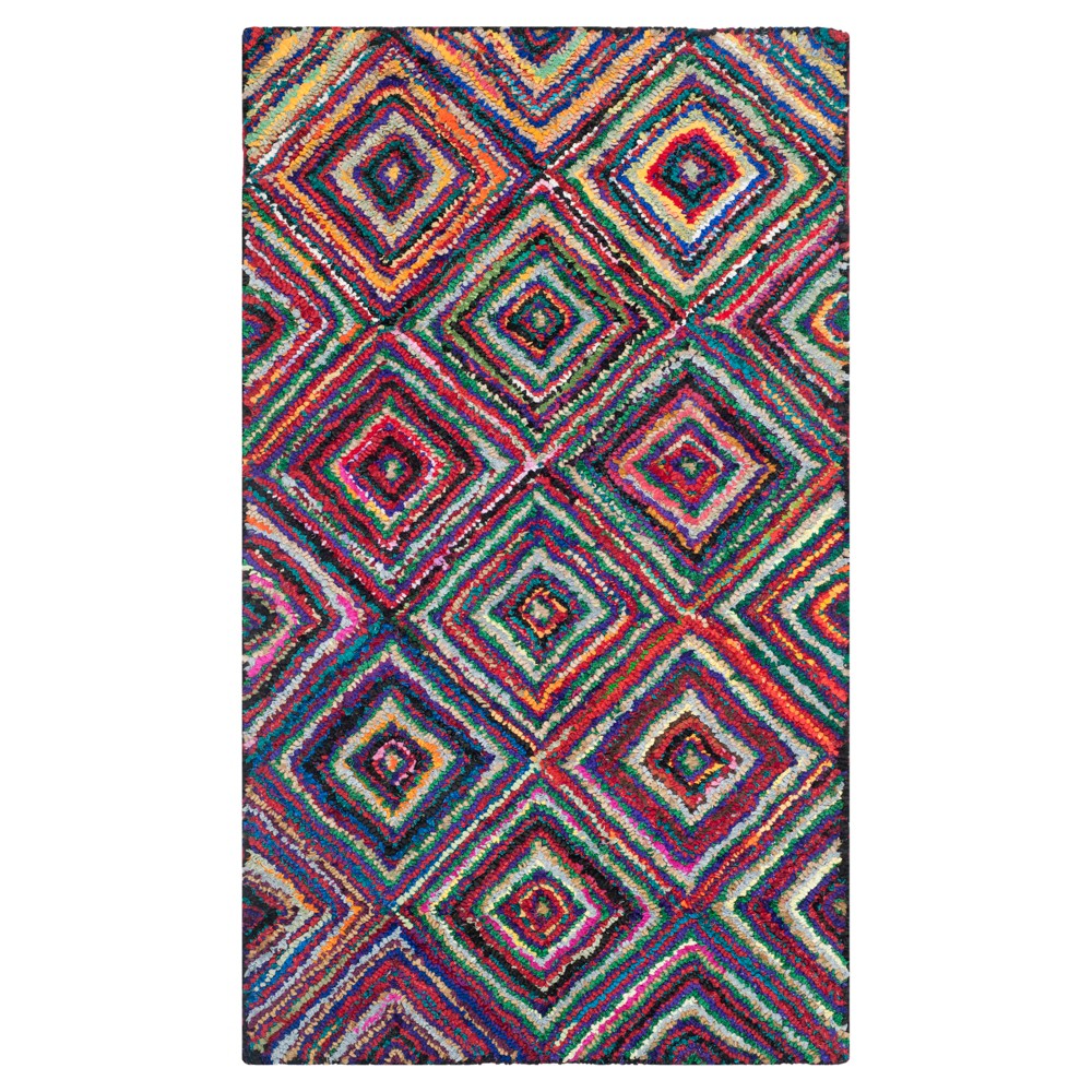 3'x5' Kaylin Rug Red/Purple/Blue - Safavieh