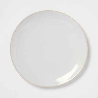 10" Stoneware Wethersfield Dinner Plate White - Threshold™