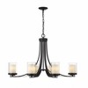 Z-Lite Willow 6 - Light Chandelier in  Matte Black - 2 of 4