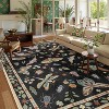 Lahome Machine Washable Animal Life Insects Area Rug - Nature-Inspired Carpet for Living Room, Bedroom, or Entryway - 2 of 4