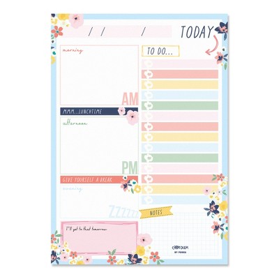 Pukka Pads Daily Planner Pad - Ditzy Floral - Pack 6