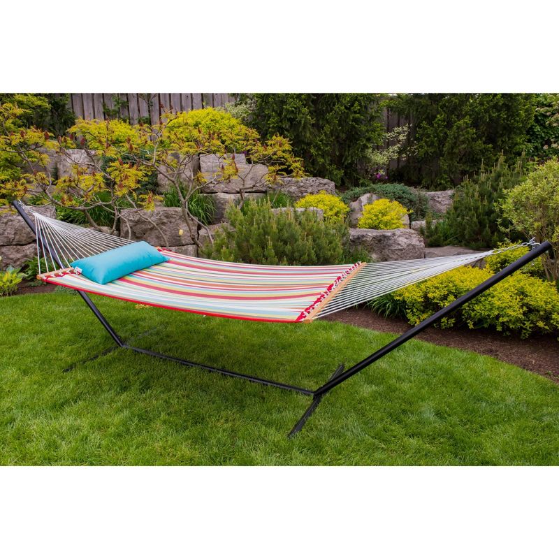 Vivere Double Quilted Fabric Hammock, 4 of 6