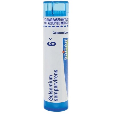 Gelsemium Sempervirens 6C by Boiron Homeopathic Single Medicine For Stress & Sleep  -  1 Tube Pellet