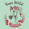 Girl's Lost Gods Floral Horse Love At First Ride T-Shirt - 2 of 4