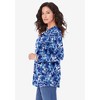 Roaman's Women's Plus Size Ultimate Long Sleeve Crewneck Tee - 4 of 4