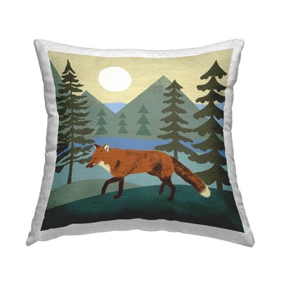 Stupell Industries Red Fox Running, 18 x 18