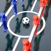 54in Soccer Table with 4 Balls 1 Cup Holder 2 Counters, Arcade Competition Sized Hurricane Foosball Table, Family Sports Game Table for Home - 4 of 4