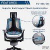CAVINAS Executive Office Chair Ergonomic Computer Chair with Breathable Mesh Back and Adjustable Armrests, Desk Chair for Study, Home Office - 4 of 4