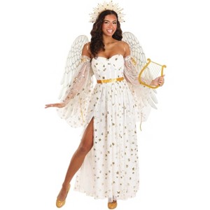 HalloweenCostumes.com Adult Premium Angel Costume | Adult Angel Costumes - 1 of 4