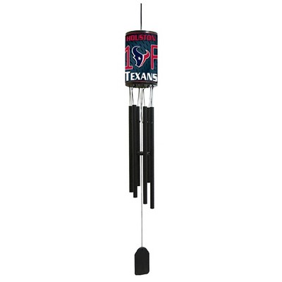 NFL Wind Chime, #1 Fan with Team Logo - Houston Texans