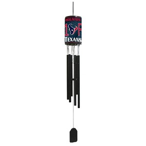 NFL Wind Chime, #1 Fan with Team Logo - Houston Texans - 1 of 2