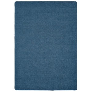 Carpets for Kids KIDply Soft Solids Collection Classroom Rug, Denim - 1 of 4