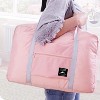 Hachikiko Foldable Travel Duffel Bag,Water Resistant Spirit Airlines Personal Item Tote,Lightweight Nylon Overnight Luggage - 2 of 4