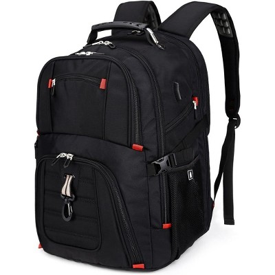 Attop Extra Large 50L Travel Laptop Backpack with USB Charging Port, College High School Backpack Fits 17 Inch Computer