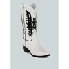 Thistle Winged Patchwork Cowboy Boots - 2 of 4
