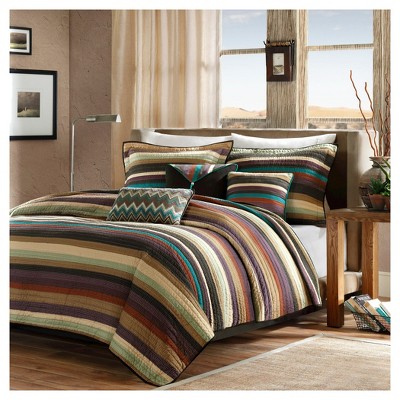 Full/Queen 6pc Reyes Quilted Coverlet Set