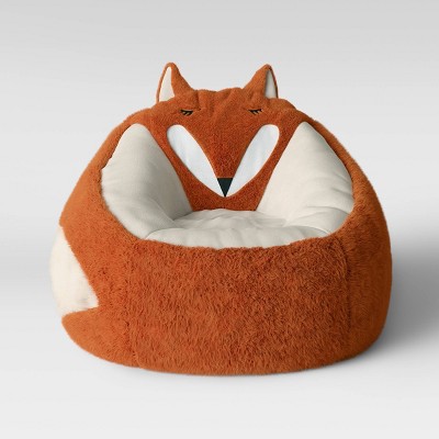 plush fox chair