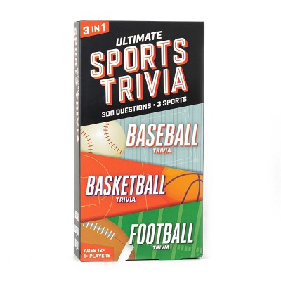 Professor Puzzle 3-in-1 Sports Quiz Game