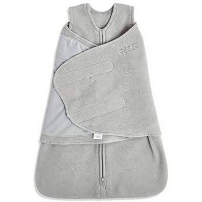 Halo Innovations Sleepsack Micro Fleece Wearable Blanket - Gray Newborn ...