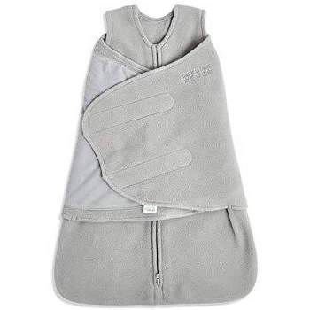 HALO Innovations SleepSack Micro Fleece Wearable Blanket - Gray Newborn