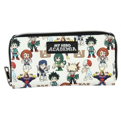My Hero Academia U.A. Chibi Heroes Character Zip Around Wallet