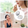 Unique Bargains 3 Grid Round Pattern Design Pill Case 1 Pc - 4 of 4